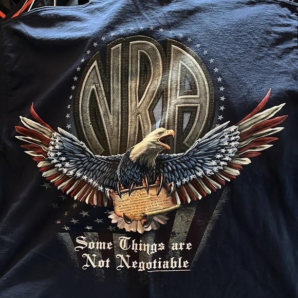NRA Navy Size Large Tee - Picture 4 of 4